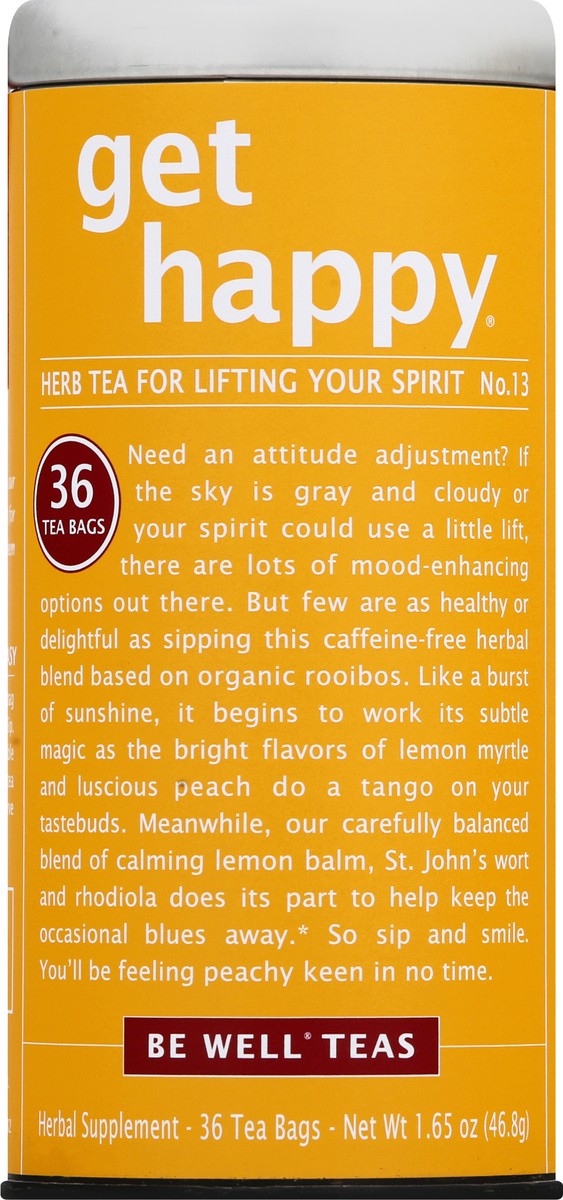 slide 1 of 10, Be Well Get Happy No. 13 Bags Herb Tea - 36 ct, 36 ct