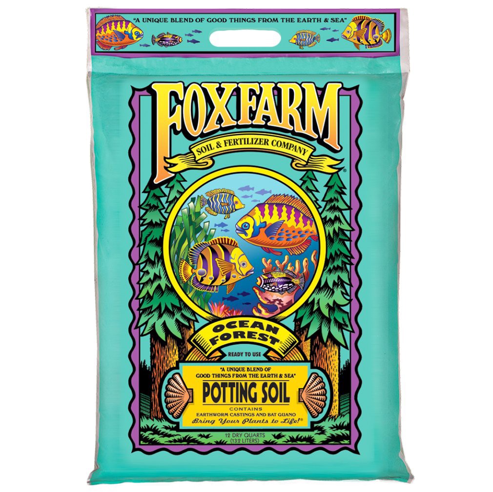 slide 1 of 1, Fox Farm Ocean Forest Potting Soil, 12 qt