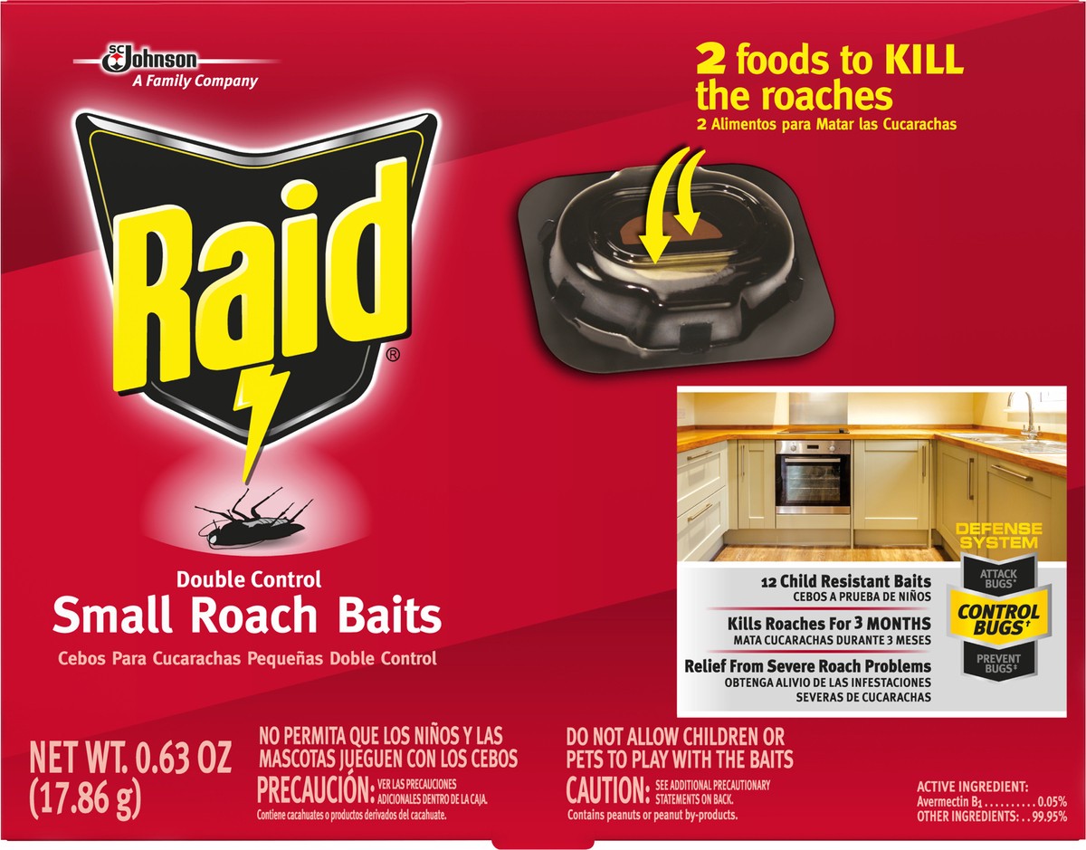 slide 3 of 8, Raid Roach, 3 ct