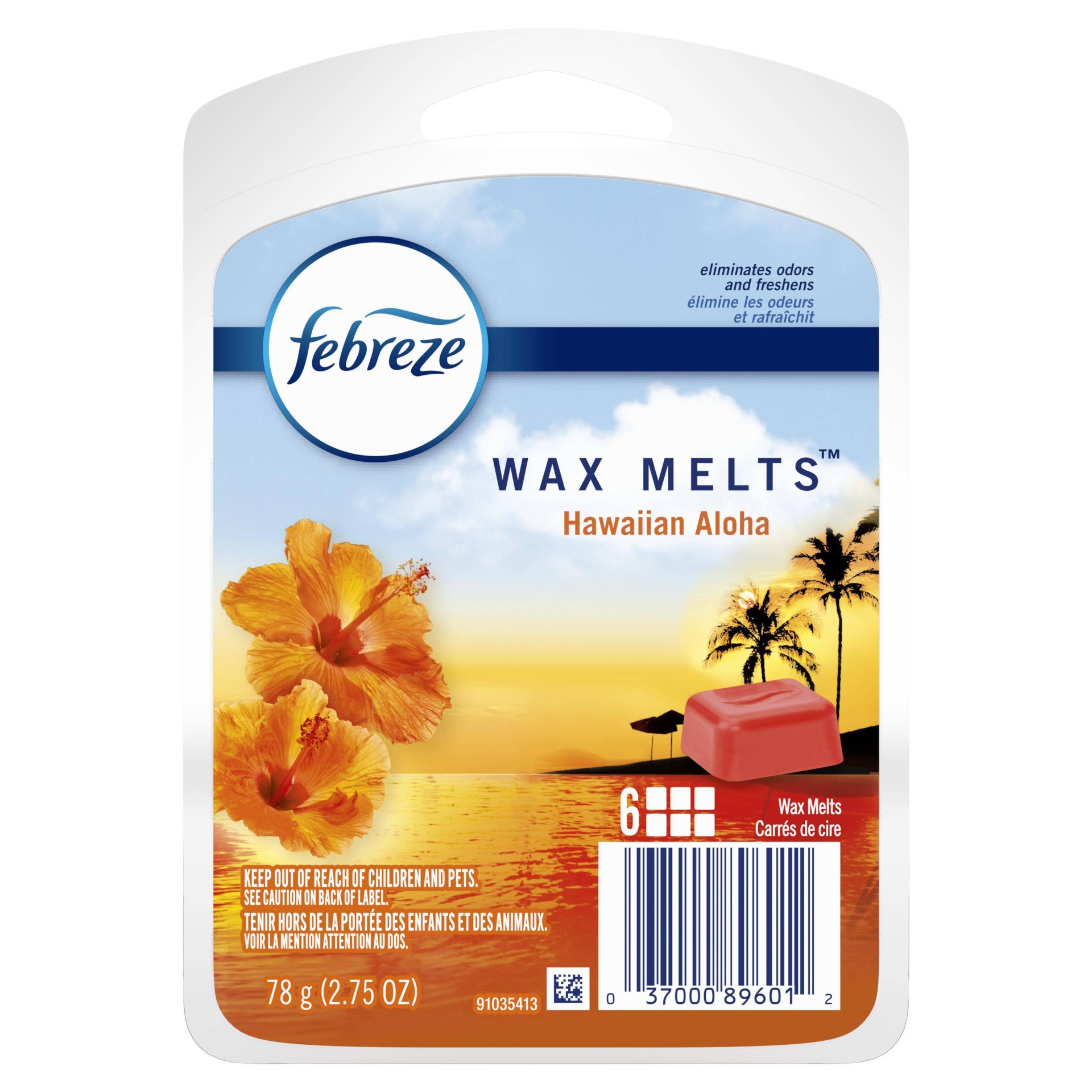 slide 1 of 3, Febreze Wax Melt Hawaiian Aloha, 2.75 oz
