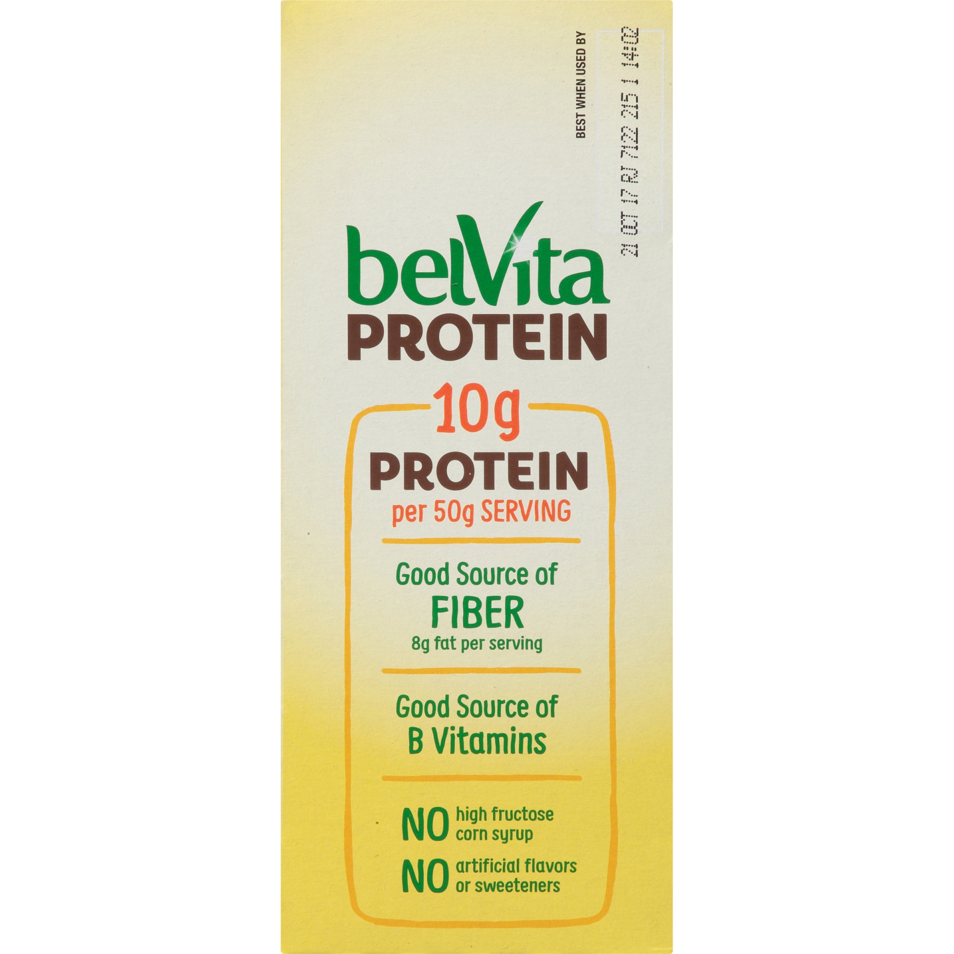 slide 6 of 8, belVita Protein Blueberry Almond Soft Baked Biscuits, 8 ct 1.76 oz