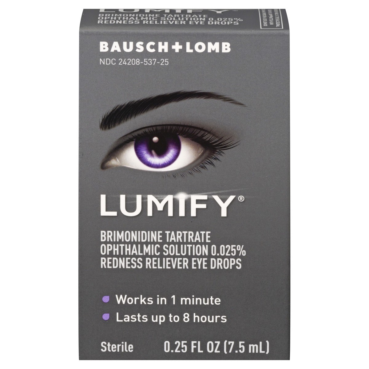 slide 1 of 1, LUMIFY Eye Drops, 0.25 fl oz