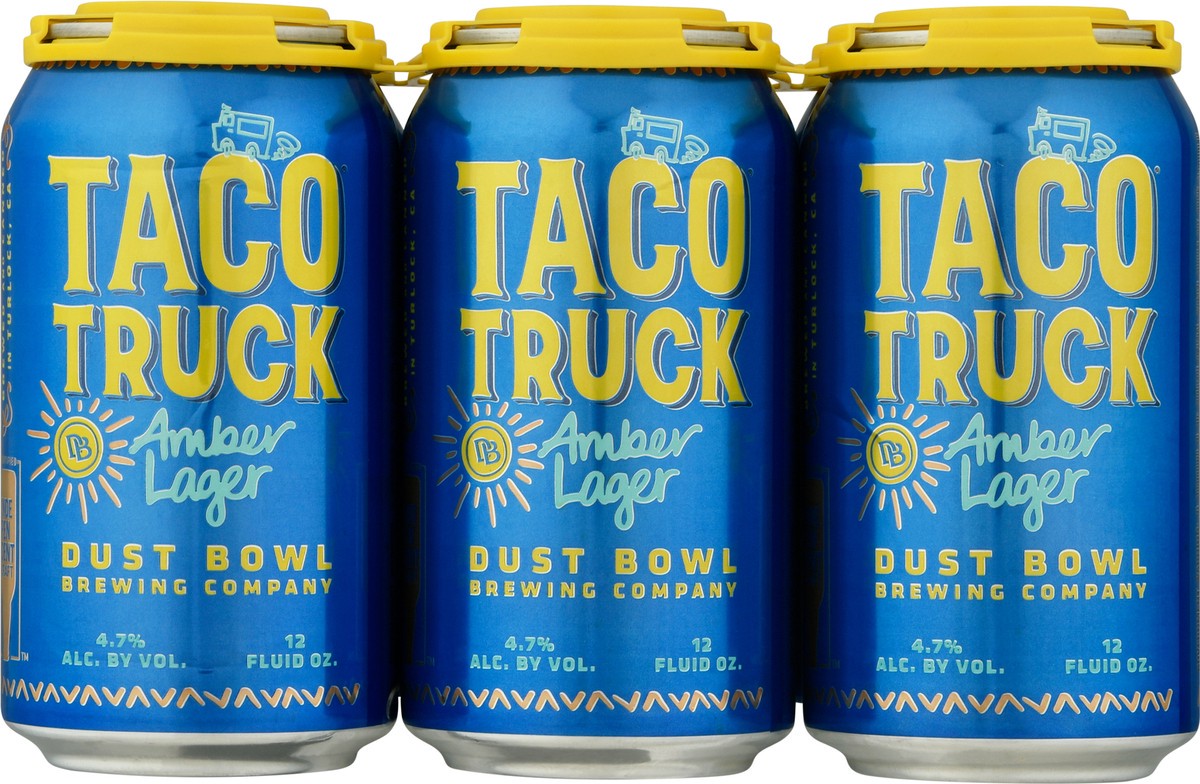 slide 7 of 11, Dust Bowl Brewing Company Amber Lager Taco Truck Beer 6 ea, 6 ct