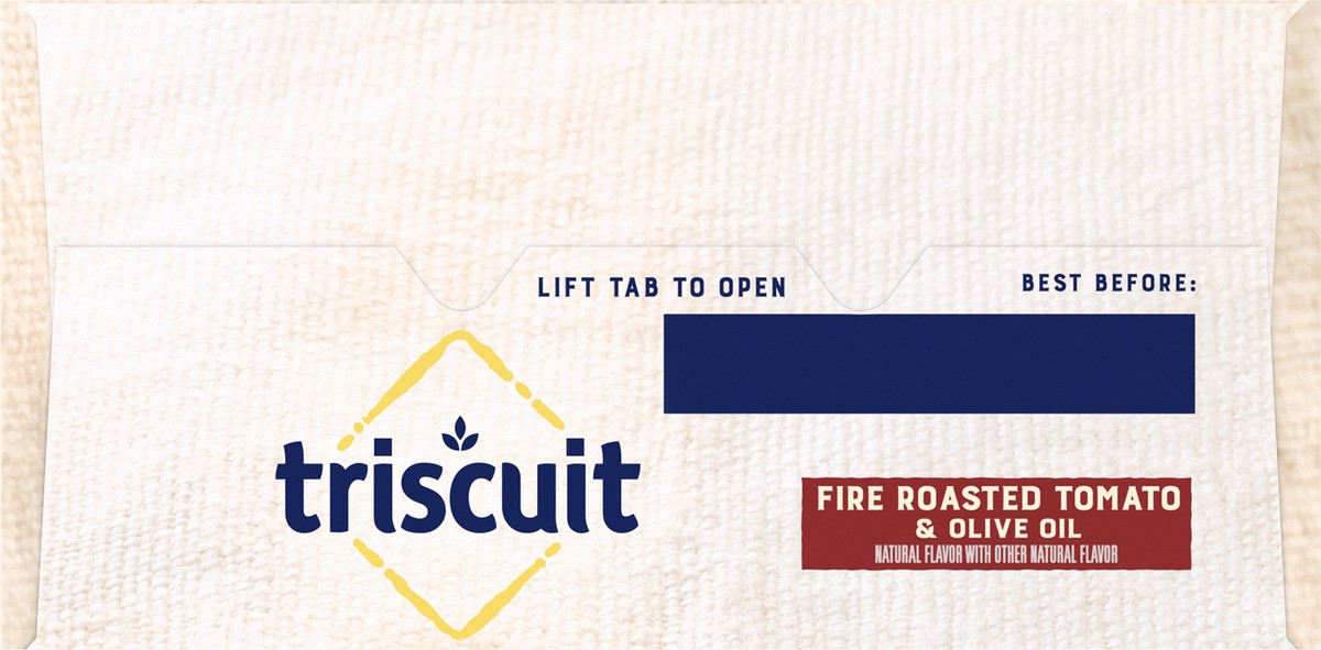 slide 9 of 9, Triscuit Fire Roasted Tomato & Olive Oil Whole Grain Wheat Crackers, 8.5 oz, 8.5 oz