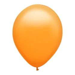 Single Latex Balloon 11 inch Orange