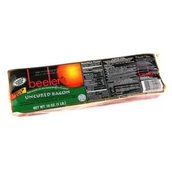 Beeler's Hickory Smoked Uncured Thick Cut Bacon