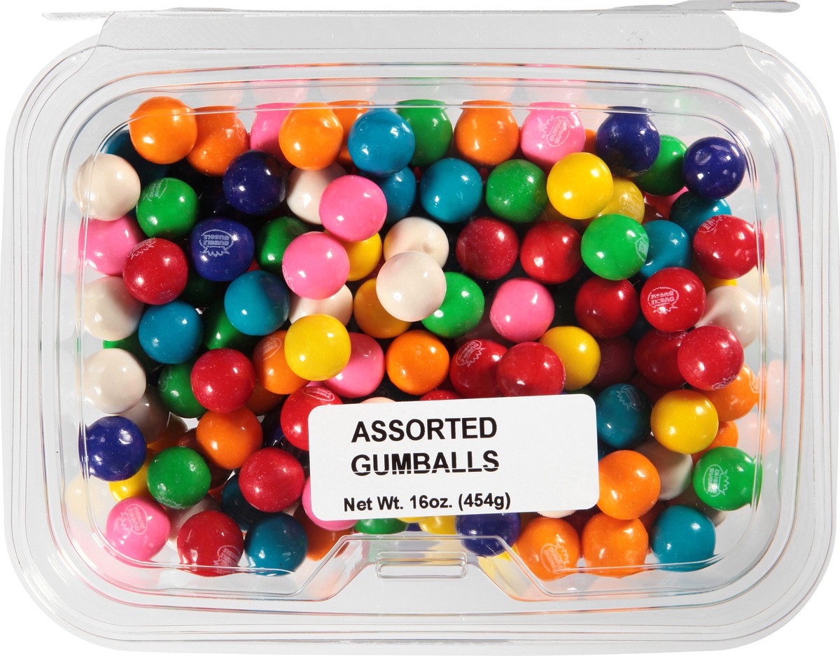 slide 4 of 9, JLM Manufacturing Assorted Gumballs 16 oz, 16 oz