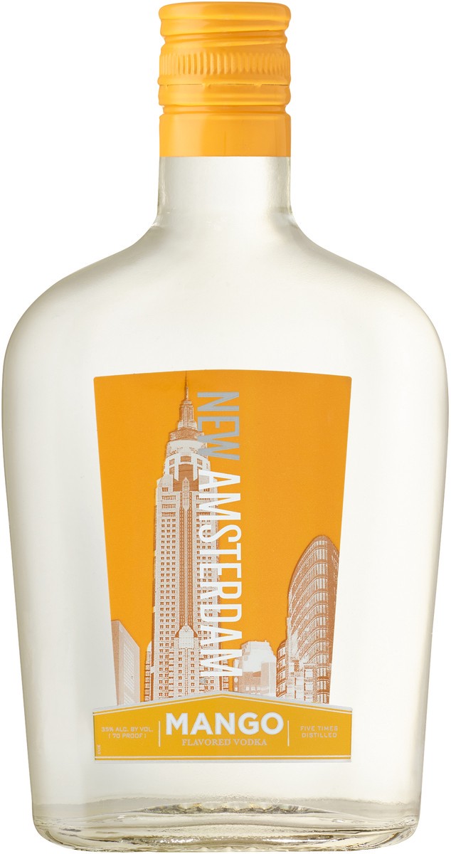 slide 2 of 2, New Amsterdam Mango Vodka, 375 ml