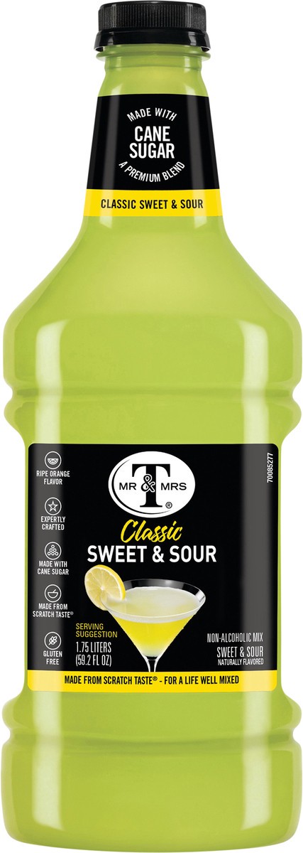 slide 8 of 11, Mr & Mrs T Sweet & Sour Mix, 1.75 L bottle, 59.2 fl oz