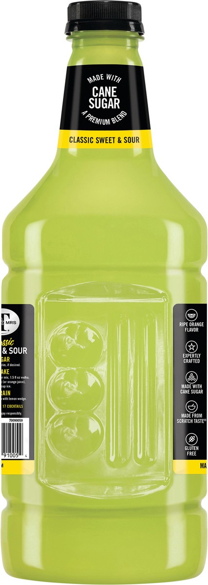 slide 6 of 11, Mr & Mrs T Sweet & Sour Mix, 1.75 L bottle, 59.2 fl oz
