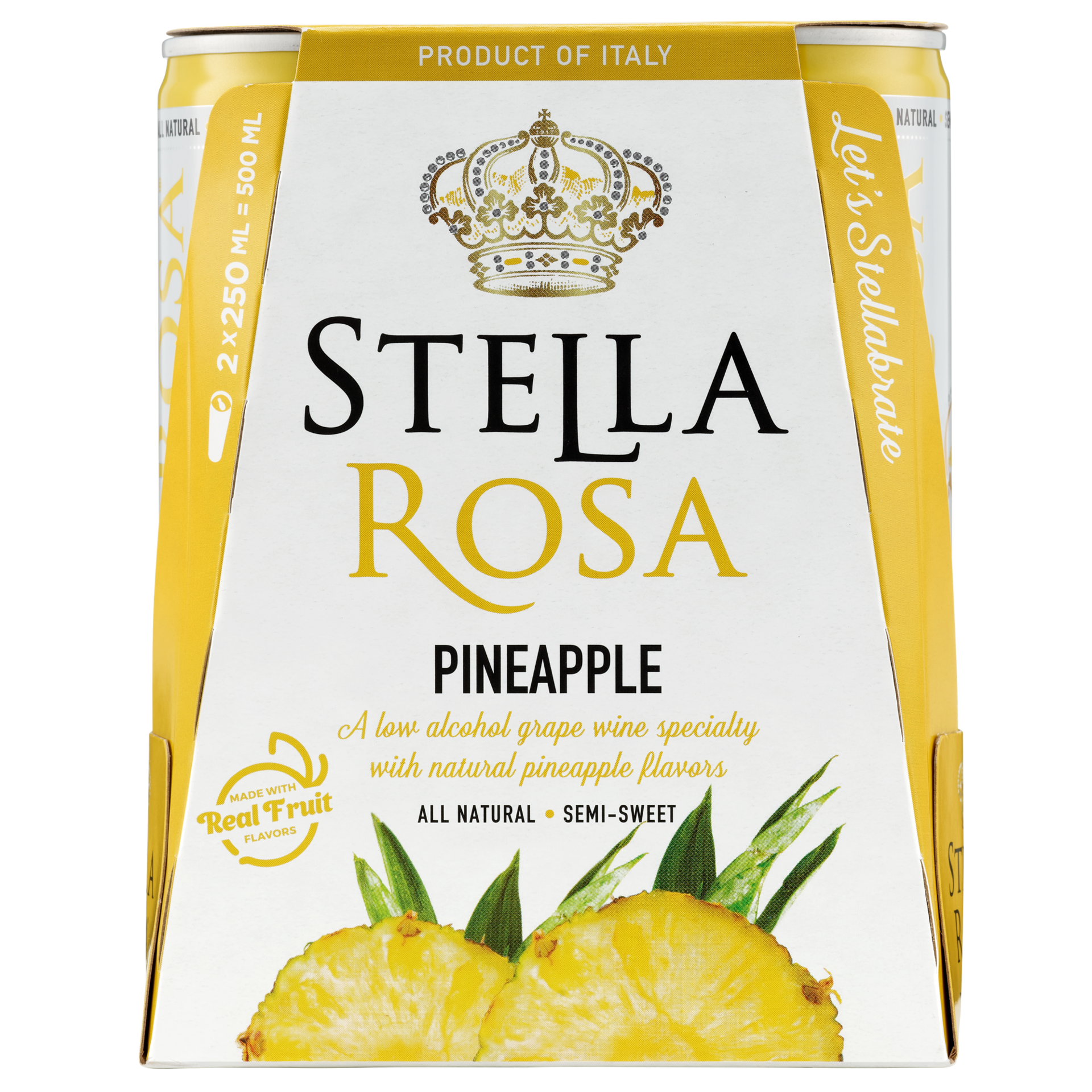 slide 1 of 8, Stella Rosa Moscato Pineapple Wine 2Pk, 2 ct; 250 mL