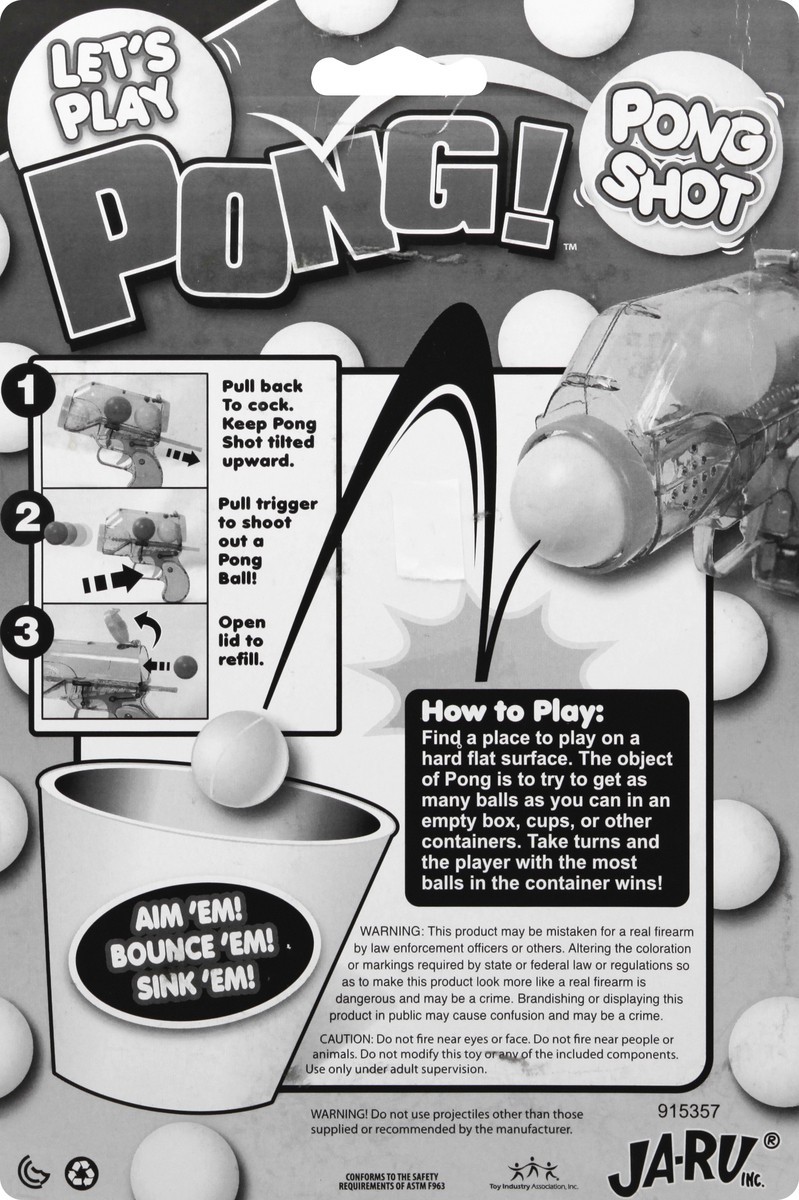 slide 5 of 7, Ja-Ru Pong Shot 1 ea, 1 ct