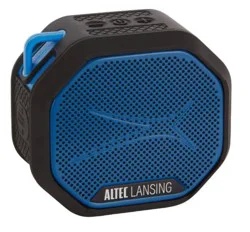Altec Lansing HydrTek Wireless Speaker - Black With Royal Blue