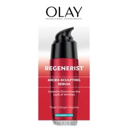 Olay Regenerist Micro-Sculpting Serum, Fragrance Free Face Moisturizer 1.7 Fl Oz