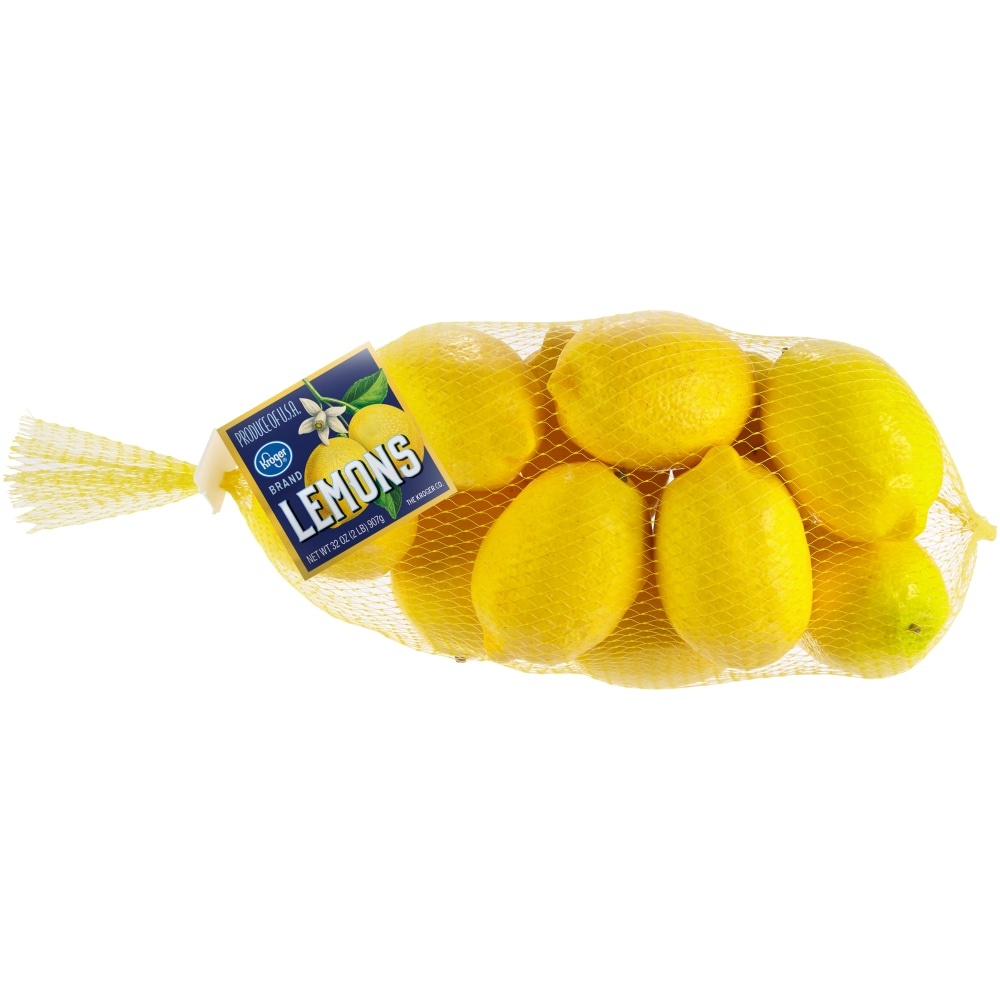 slide 1 of 1, Kroger Lemons, 2 lb