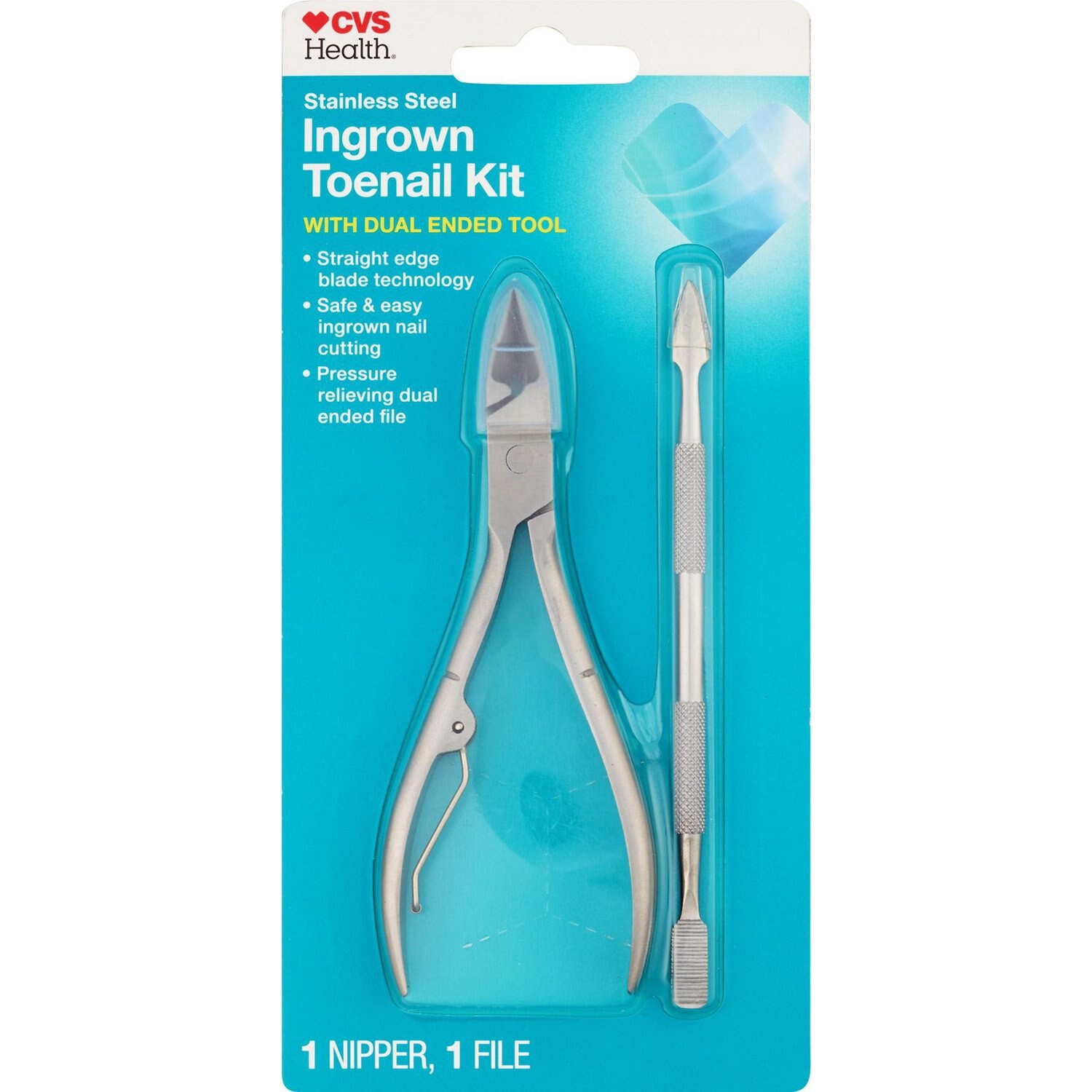 slide 1 of 3, CVS Health Ingrown Toenail Kit, 1 ct