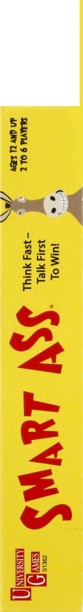 slide 7 of 9, University Games Smart Ass Card Game, 1 ct