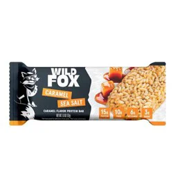 Wild Fox Protein Bar, Caramel Sea Salt