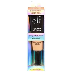 e.l.f. Broad Spectrum SPF 30 Medium 310 C Camo CC Cream 1.05 oz