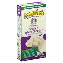 Annie's Homegrown Organic Macaroni & Cheese Shells & White Cheddar