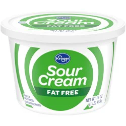 Kroger Fat Free Sour Cream