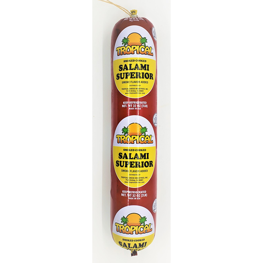 slide 1 of 1, La Fe Tropical Salami, 32 oz