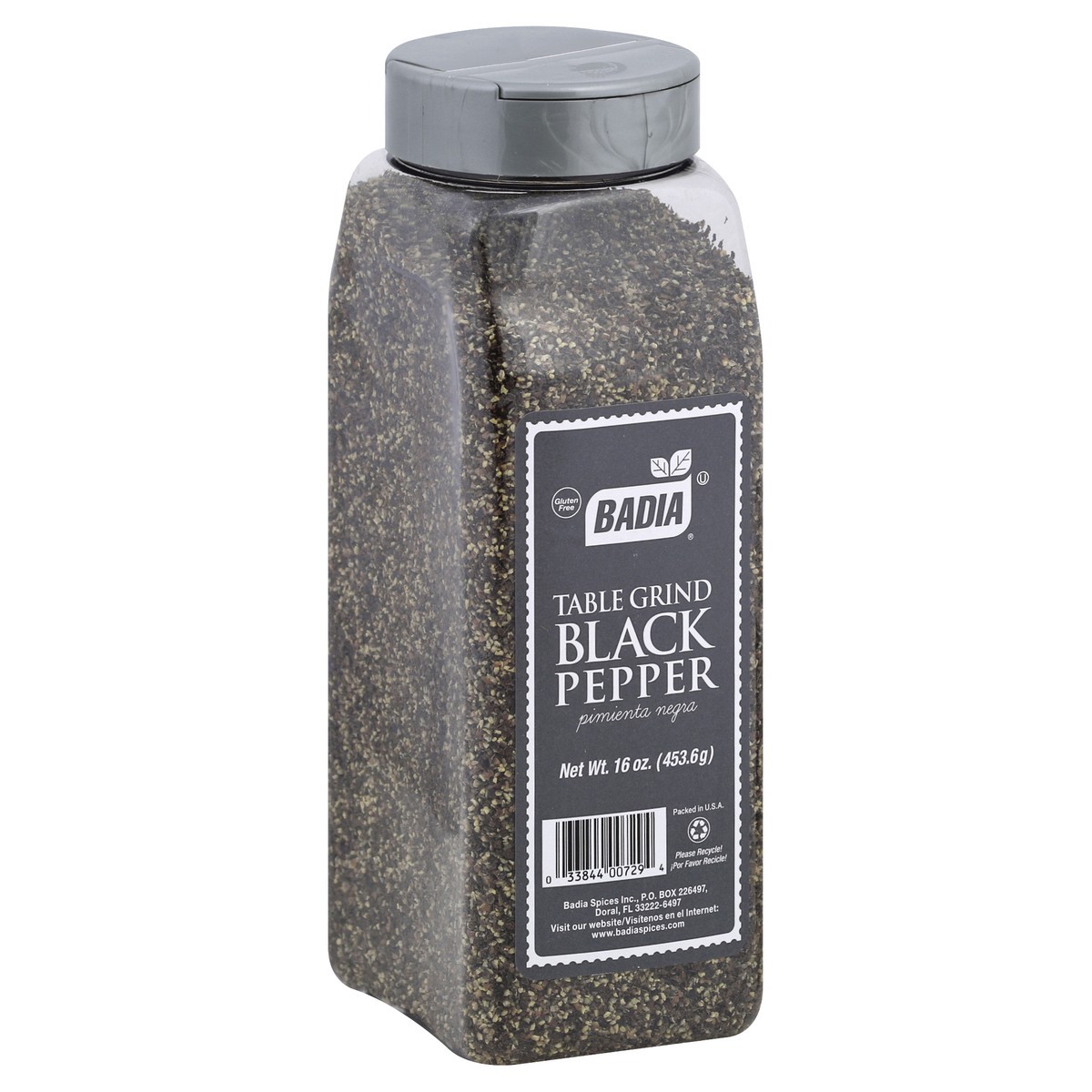 slide 5 of 8, Badia Black Pepper 16 oz, 16 oz