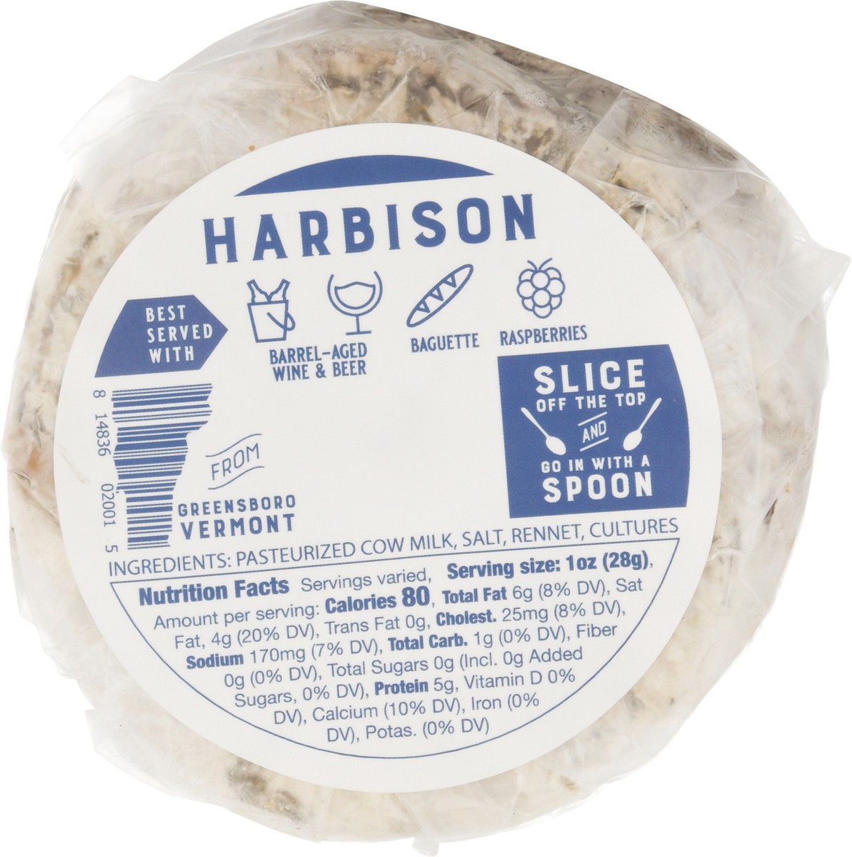 slide 12 of 12, Jasper Hill Farm Harbison Cheese 8 oz, 9 oz