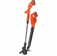 slide 1 of 1, BLACK+DECKER Black + Decker 20-Volt Max String Trimmer/Edger And Hard Surface Sweeper Combo Kit - Orange/Black, 1 ct