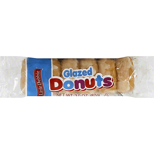 slide 2 of 3, Little Debbie Glazed Mini Donuts, 3 oz