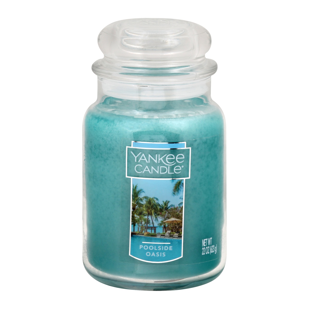 slide 1 of 1, Yankee Candle Poolside Oasis Large Classic Jar Candle, 1 ct