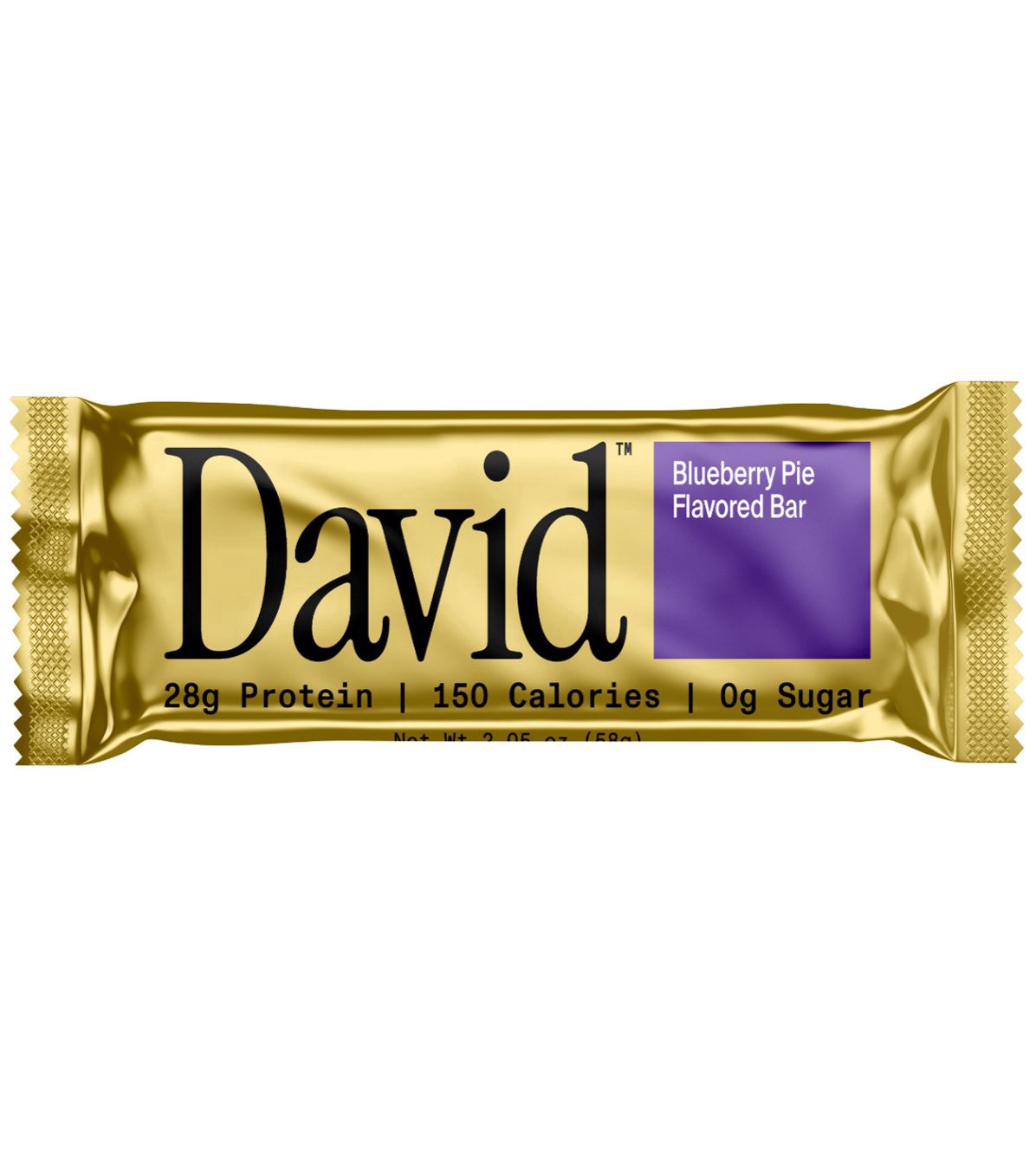 slide 1 of 1, DAVID Blueberry Pie Flavored Bar 2.19 oz, 2.19 oz