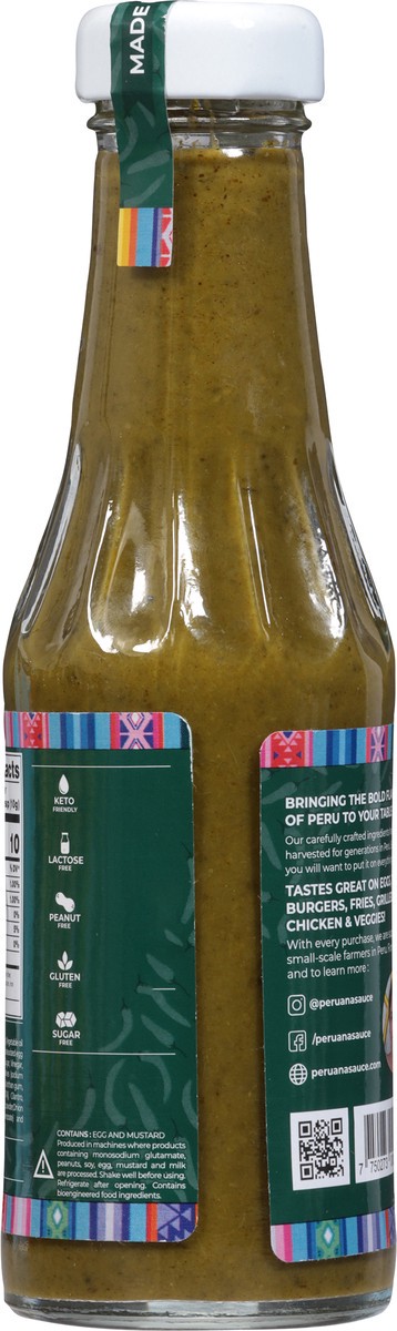 slide 6 of 13, Peruana Sauce Mild Aji Verde 7 oz, 7 oz
