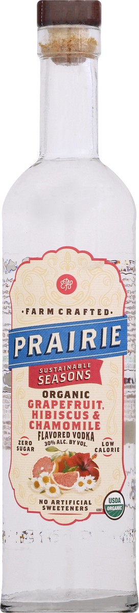 slide 3 of 10, Prairie Organic Grapefruit, Hibiscus & Chamomile Vodka 750 ml, 1 ct