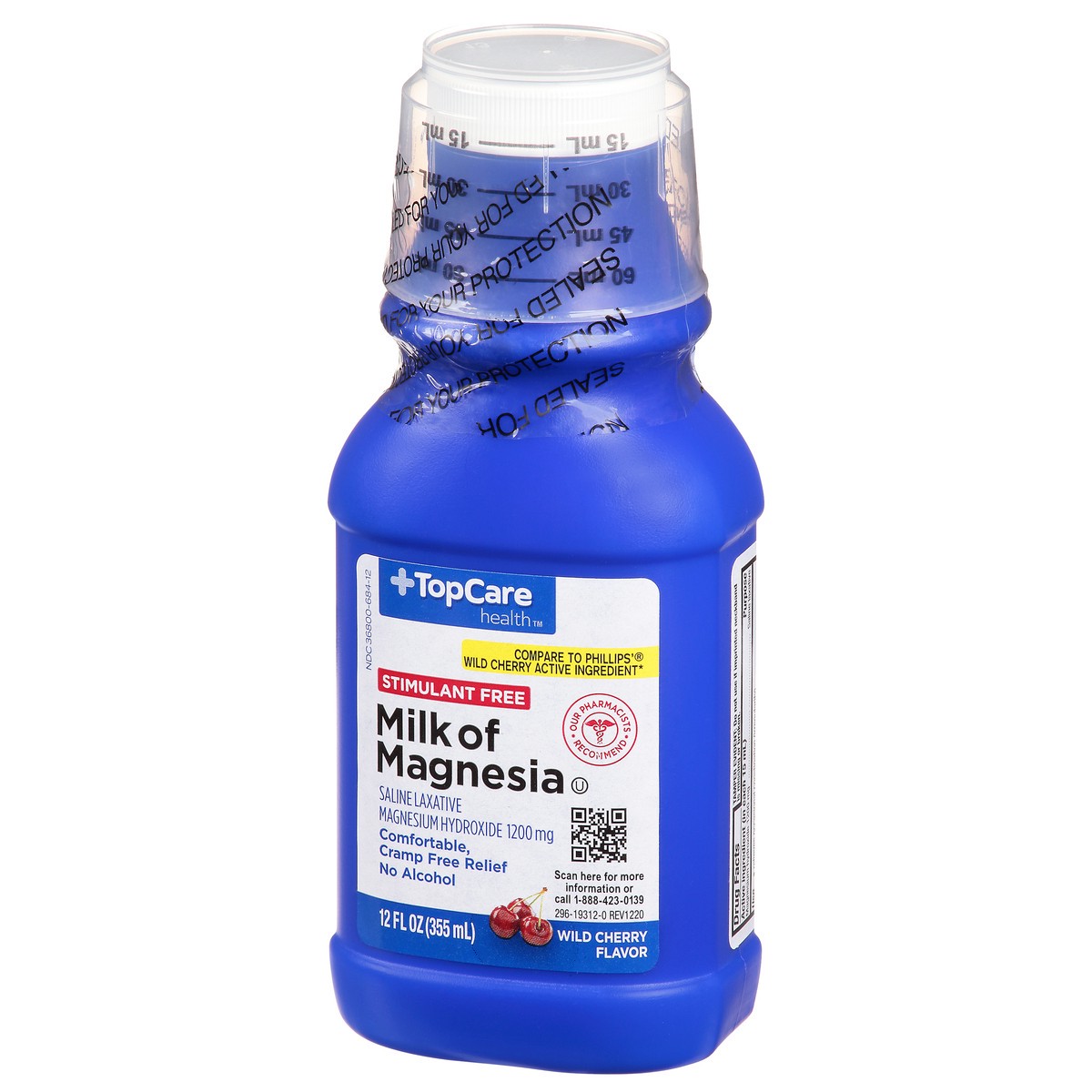 slide 6 of 9, Topcare Milk Of Magnesia Cherry, 12 oz