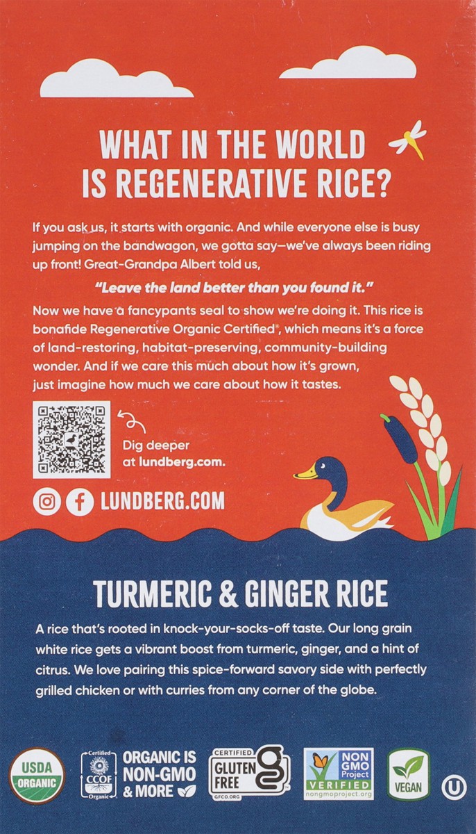 slide 11 of 15, Lundberg Tumeric & Ginger White Rice, 5.5 oz