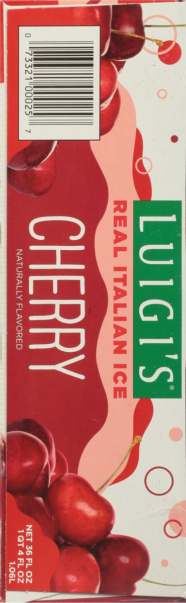 slide 8 of 9, Luigi's Cherry Real Italian Ice 6 - 6 fl oz Cups, 6 ct