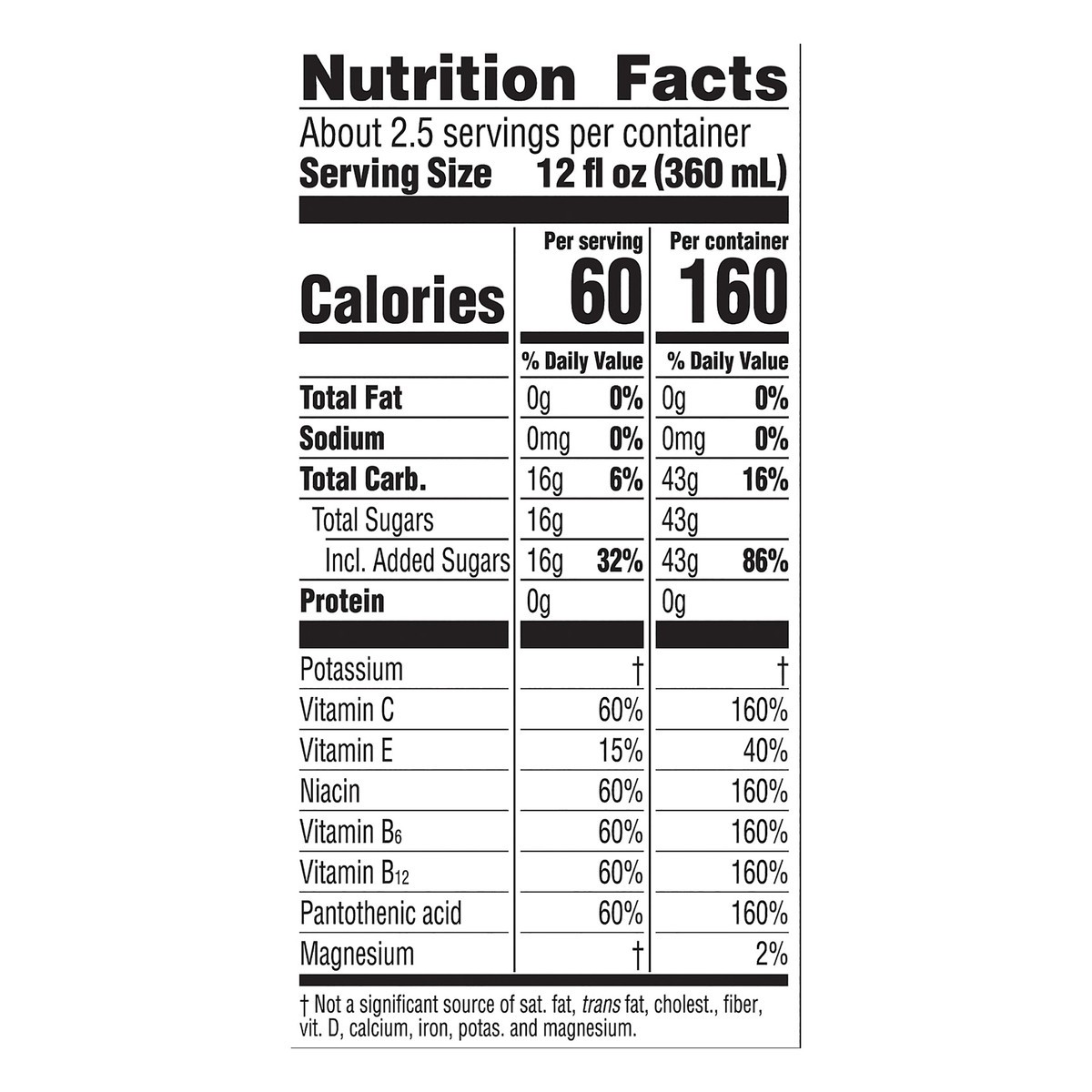 slide 5 of 6, vitaminwater Refresh Tropical Mango Water Beverage - 32 oz, 32 oz