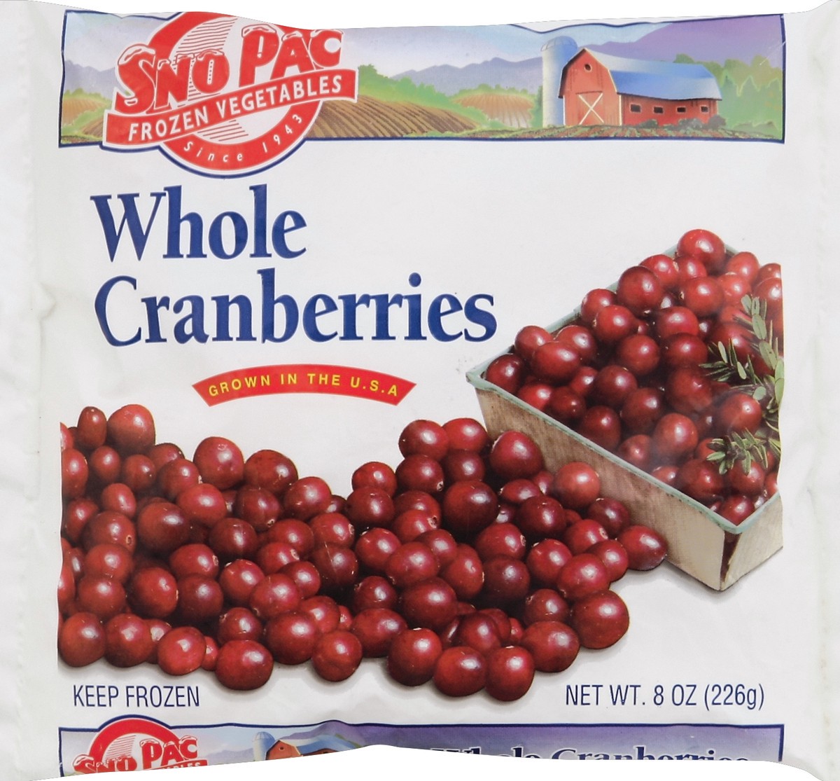 slide 1 of 5, Sno Pac Cranberries 8 oz, 8 oz