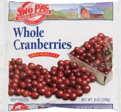 Sno Pac Cranberries 8 oz