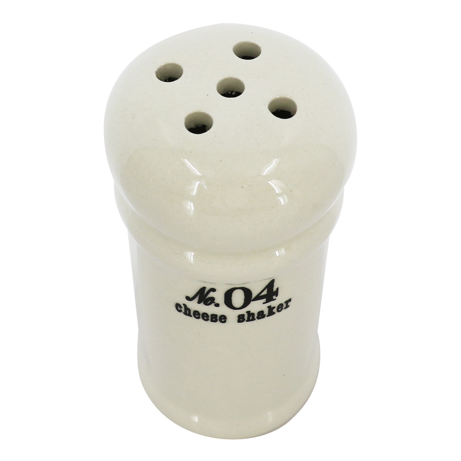 slide 4 of 4, 5" No.04 Ceramic Cheese Shaker By Ashland, 5 in