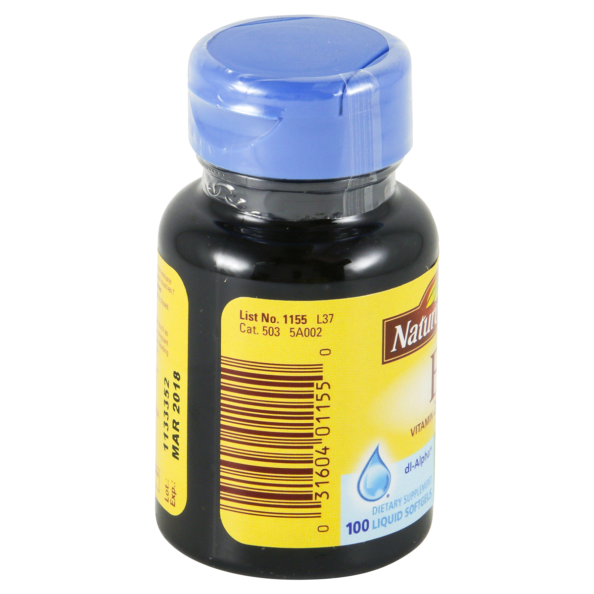 slide 4 of 4, Nature Made Liquid Softgels 200 IU Vitamin E, 100 ct