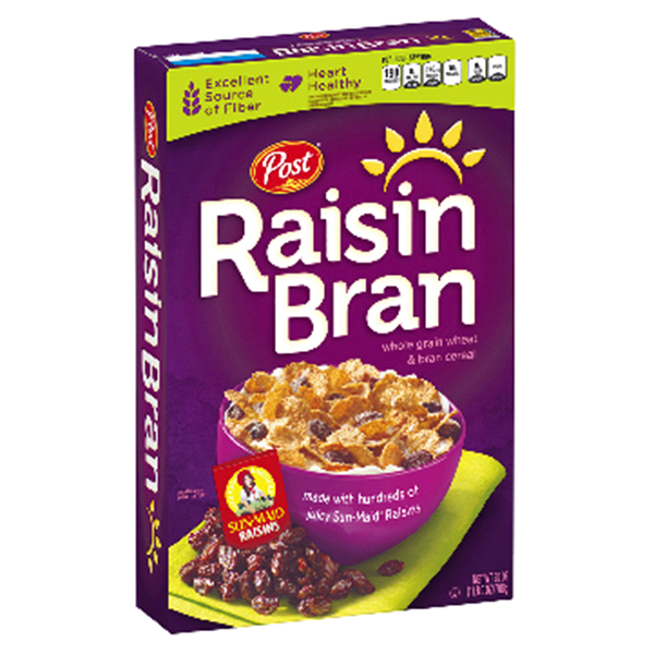 slide 1 of 1, Post Raisin Bran, 25 oz