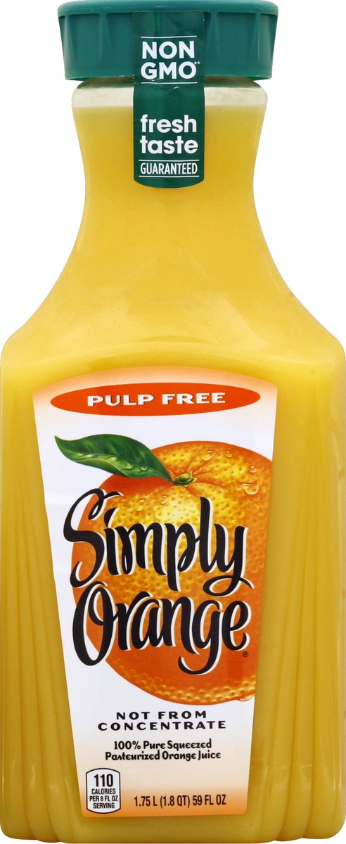 slide 2 of 4, Simply Orange Juice - 52 oz, 52 oz