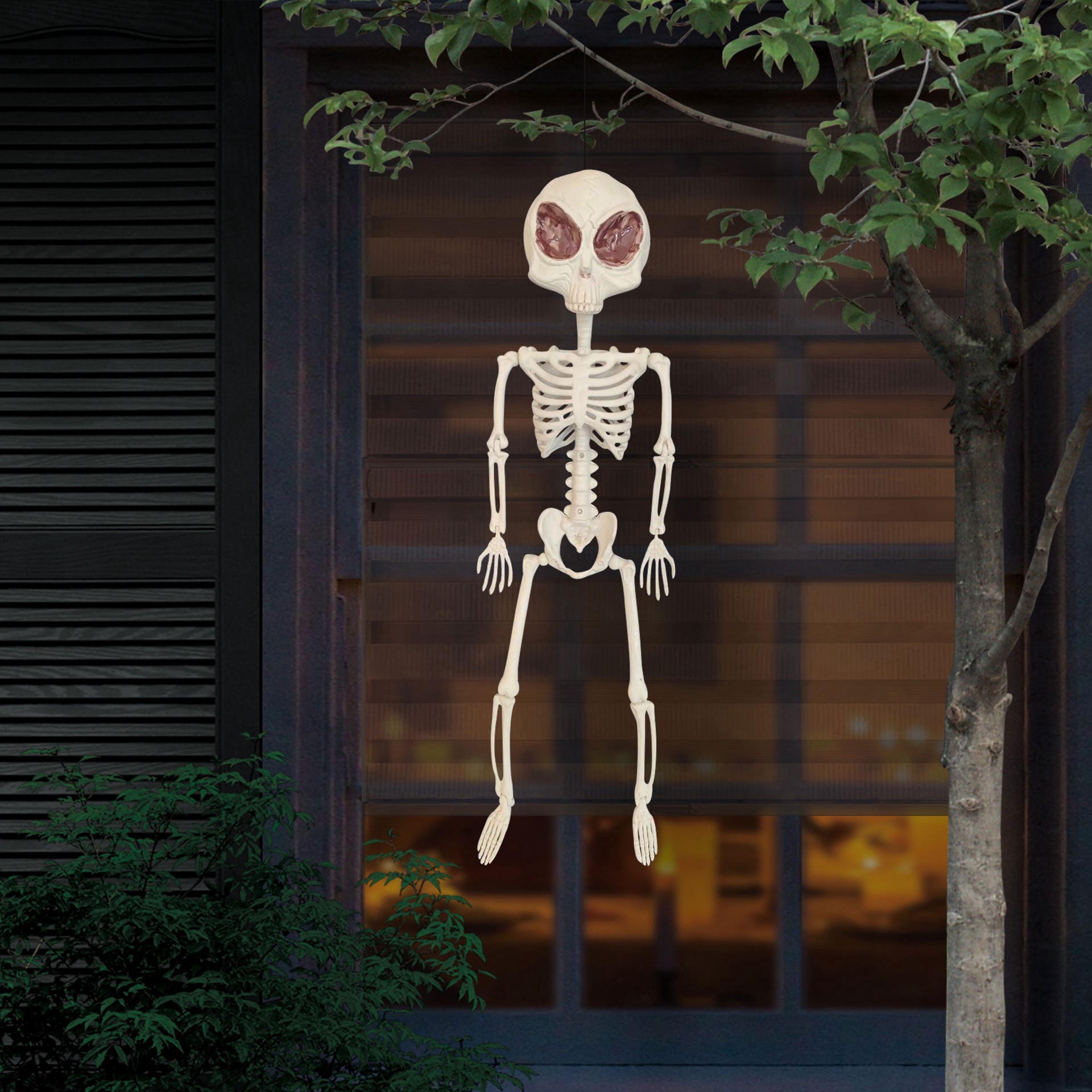 slide 2 of 3, 24" Alien Skeleton By Ashland, 24 in