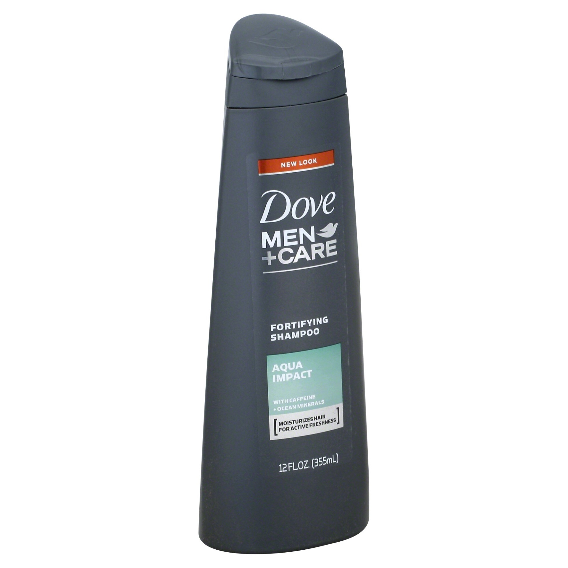 slide 1 of 1, Dove Fortifying Men+Care Aqua Impact Shampoo, 12 fl oz