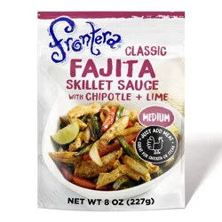 Frontera Medium Classic Fajita Skillet Sauce with Chipotle and Lime, 8 oz