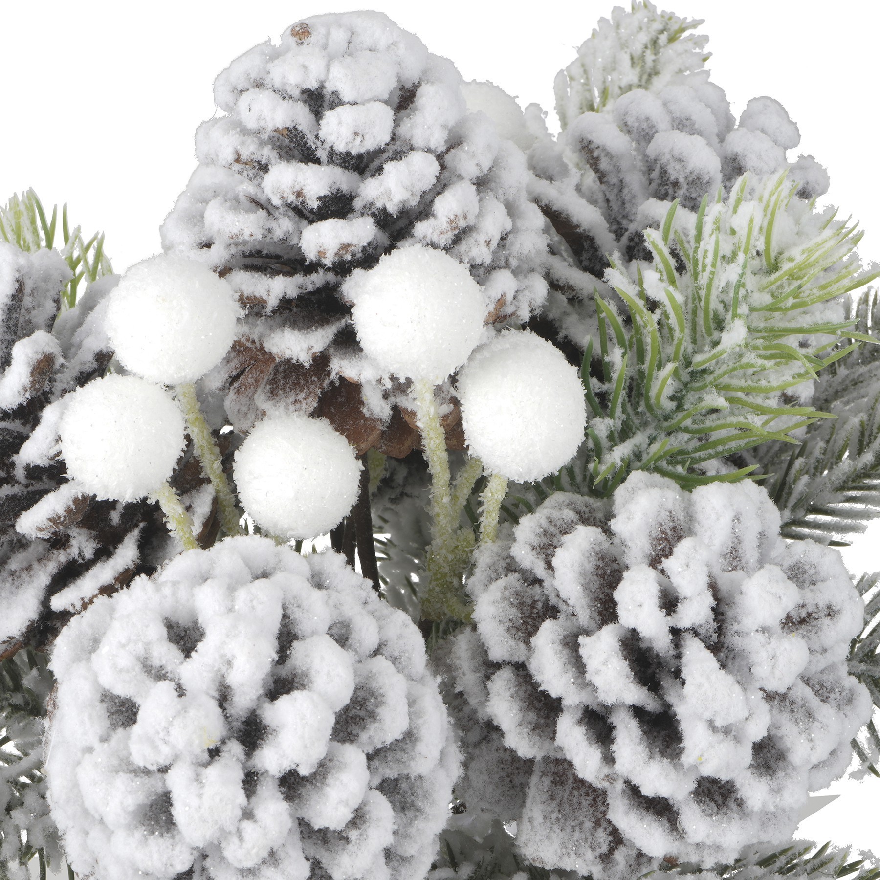 slide 2 of 2, 12" Snowy Pine & Pinecone Bouquet By Ashland, 10 in x 10 in x 12 in