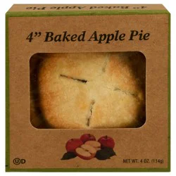 Table Talk Pies Baked Apple Pie 4 Inch 4 oz