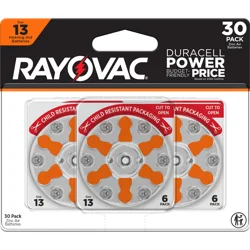 Rayovac Hearing Aid Battery #13 30Pk